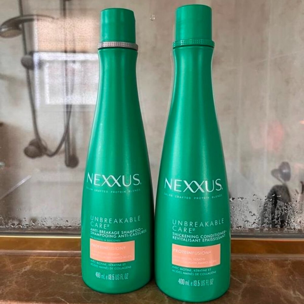 Nexxus Salon Unbreakable Care Protein/Biotin/Keratin Shampoo & Conditioner Set